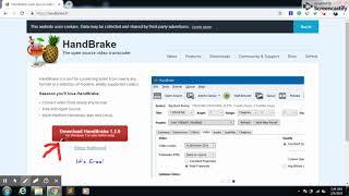 How to download Handbrake for Windows 64 bit