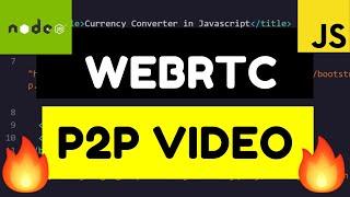 Build P2P Peer to Peer Video and Text Chat in Javascript Using Simple Peer and WebRTC Full Tutorial