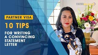 Partner Visa 2022: 10 Tips For Writing A Convincing Statement Letter