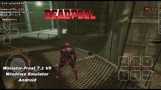 Deadpool Gameplay (HD) Winlator Emulator Android Windows Emulator 7.1 V5 (FROST)