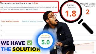 Low Facebook Customer Feedback Score? Solution is fbscore-solution.com