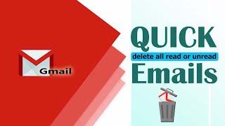 How to Delete Read or Unread All E-Mail | Gmail Awesome Trick for Easy E-mail Delete 2021