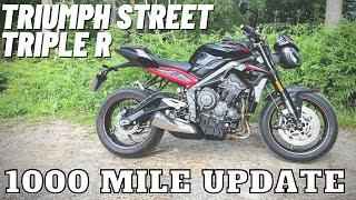 Triumph Street Triple R 2021 - Review [1000 mile update]