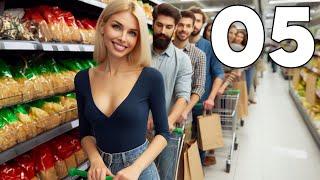 Supermarket Simulator - Part 5 - Overwhelming Customers