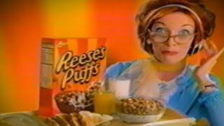 Reese's Puffs Cereal Chatting With Your Friend Commercial (2000 30 Sec)