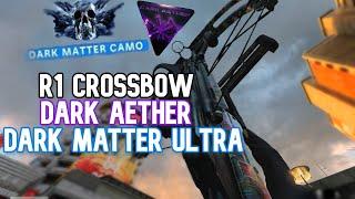 Unlocking Dark Aether and Dark Matter Ultra on the R1 Crossbow! (Cold War Zombies)