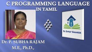 Swap two numbers program in c using function call by reference in tamil || Subarajam || Lecture 52.