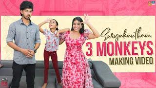 Suryakantham 3 Monkeys Making video || Warangal Vandhana || E3 Studios || Tamada Media