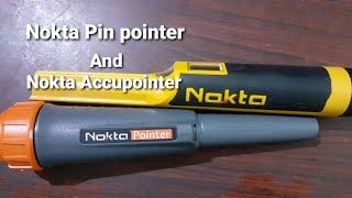 Nokta Accupointer Vs Nokta Pin Pointer.