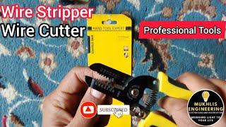 Wire Stripper | Wire Cutter | Wire Stripper Tools | Professional Tools | Wire Pliers | Heavy Duty