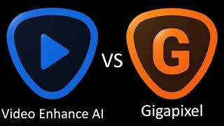 Topaz Video Enhance AI vs Topaz Gigapixel AI (4K Comparison)