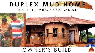 Duplex cob home made by an I.T. professional | Owner Build | Part 1