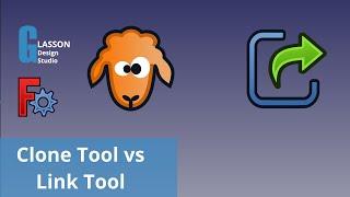 What are the differences between FreeCAD's Clone and Link tools?