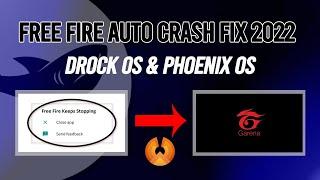 (2022) Fixed- Free Fire Has Stopped Working problem in Phoenix OS  BlackScreen Problem Solution