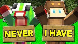 NEVER HAVE I EVER... WITH UNSPEAKABLEGAMING, MOOSECRAFT, & RYGUYROCKY! (Minecraft Edition)