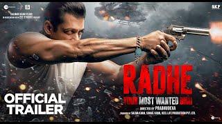 Radhe | Trailer | Salman Khan | Disha Patani | Randeep Hooda | Jackie Shroff | Prabhudeva | 13 May