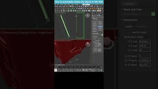 Precise Balcony Alignment in 3Ds Max: Using Tape and Select & Link #shorts  #3dsmax #tips