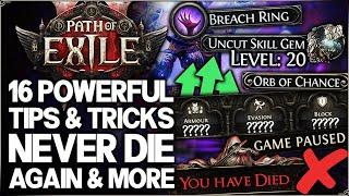 Path of Exile 2 - How to Never Die Again, Easy Level 20 Skills & More - 16 OP Tips - Best Guide!