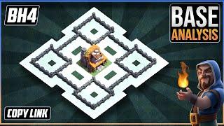 The BEST BH4 TROPHY[defense] Base 2023!! Builder Hall 4 Trophy Base Design with Copy Link – COC