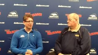 WREST: W.B. Mason Coaches Report With Hofstra Coach Dennis Papadatos (11/25/14)