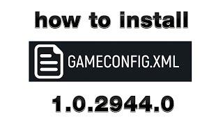How to install gameconfig for GTA 5 1.0.2944.0 version | Where to find and download GAMECONFIG 2944!