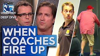 The most tense exchanges between coaches and the media | Deep Dive - Sunday Footy Show