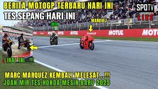 LiveBERITA MOTOGP HARI INI SABTU 28 DESEMBER 2024, MOTOGP HARI INI,MARC MARQUEZ JOAN MIR TES SEPANG