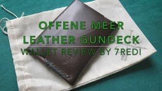 Das Offene Meer Leather Co. Gundeck Wallet - The Best Minimalist Wallet Ever!