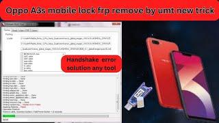 oppo a3s cph1803 lock frp remove by umt unlock tool