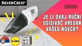 RUČNI USISIVAČ ZA SUVO I MOKRO USISAVANJE SilverCrest SAS 7.4 LI  SRPSKI SRBIJA LIDL