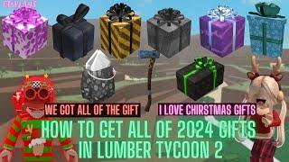 How To Get all of 2024 Christmas gifts in Lumber Tycoon 2 (Roblox)