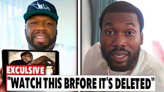 "50 Cent Leaks Video of Diddy, Meek Mill Loses It!"