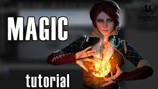 UE4 RPG tutorial for beginners MAGIC spells like FIREBALL and more