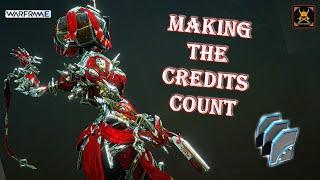 Making the CREDITS count in WARFRAME