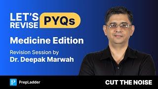 Revise Medicine PYQs with Dr. Deepak Marwah! 🩺