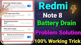 Redmi Note 8 Battery Problem | Redmi Note 8 Battery Drain Problem | Redmi Note 8 Battery