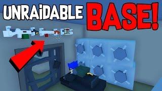 ALMOST UNRAIDABLE BASE IN VANILLA! Only 2 Scrap required! | Unturned Base Design