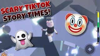 SCARY TIKTOK STORY TIMES!  + Obby Play | Roblox