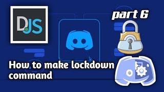 How to make lockdown commands discord.js | Hyperium tech | glitch | android | discord.js v11