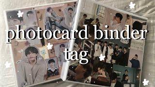 photocard binder tag 