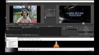 OBS and VLC for Presentation