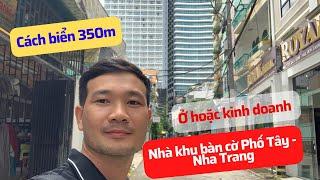 Nhà khu phố Tây - trung tâm nha trang - gần biển