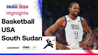 BAM ADEBAYO STARS!  | USA vs South Sudan | Men's Basketball | Paris 2024 Olympics | #Paris2024