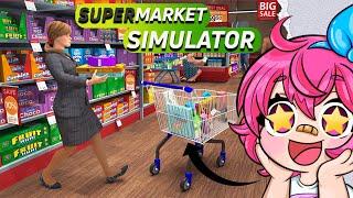 FICAMOS RICAS COM NOSSO NOVO SUPERMERCADO - Supermarket Simulator