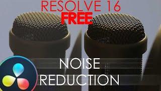 How to Remove Noise in FREE Version of Resolve 16 |Video Noise Reduction Tutorial 1 Minute Resolve