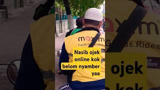 Nasib ojol tunggu orderan