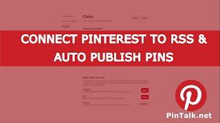 How to Connect Pinterest to RSS Feed
