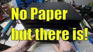 Unbelievable! The Easiest Way to Fix a PAPER OUT Error