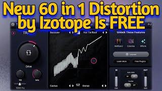 New FREE 60 in 1 Distortion / Saturation VST Plugin by Izotope - Trash 3 Lite - Install Review