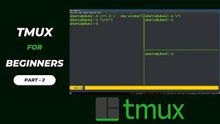 Learn tmux Part -2 | Splitting Window Horizontally and Vertically | Hindi Tutorial